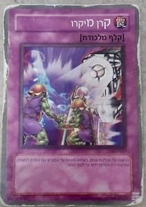 Yugioh Micro Ray AST-047 Rare Hebrew Card Ancient Sanctuary - Picture 1 of 2
