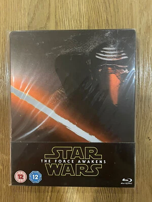Star Wars The Force Awakens Blu-Ray Steelbook - Like New - Image 1 of 2