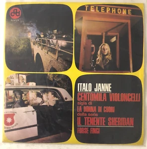 ITALO JANNE - CENTOMILA VIOLONCELLI / FORSE FINGI - 1969 ITALIAN 7" SINGLE, PS,  - Picture 1 of 4