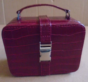 Bombay Company Mini Jewelry Box Red with Handle NEW!!! - Picture 1 of 17