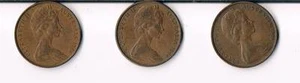 CIRCULÓ UNA MONEDA DE 2 CENTAVOS DE AUSTRALIA EMITIDA EN 1966 - Imagen 1 de 1