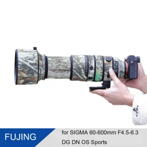 ZZQ&CCF FUJING Lens Camouflage Cover for SIGMA 60-600mm F4.5-6.3 DG DN OS Sports - Picture 1 of 12