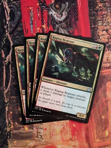 MTG Card: (4x) Raging Regisaur (Rivals of Ixalan) - Picture 1 of 1
