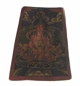 Thangka Bouddhiste Bouddha Amitayus – Artisanat Népalais Tsakli # 26532 - Picture 1 of 2