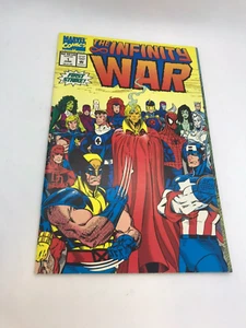 The Infinity War #1 (June 1992 Marvel) 1st Appearance Doppelganger Combine Ship - Picture 1 of 18