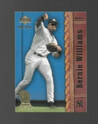 2001 Upper Deck Gold Glove Bernie Williams Card #38 New York Yankees NM/MT - Image 1 of 2