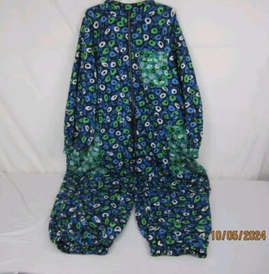 Macacão esportivo feminino de náilon jazz ponto verde - DVF multicolorido 3X - Imagem 1 de 4