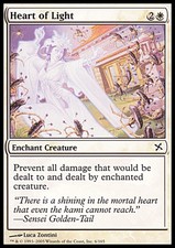Heart of Light FOIL EX PLAYED Betrayers Of Kamigawa MTG Magic Cards White Common