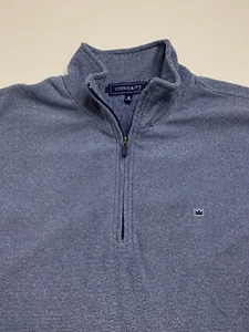 Men’s Crown & Ivy Fleece Lined Mock Neck 1/4 Zip Pullover •Size M *NWOT - Picture 1 of 8