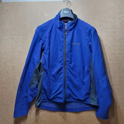 MARMOT MEN'S BLUE NYLON/POLYESTER/SPANDEX JACKET  SIZE M PIT-PIT 62CM (BB19) - Image 1 of 4