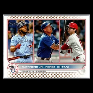 2022 Topps Series 1 - #48 Shohei Ohtani Guerrero Jr Salvador Perez Gold Star - Picture 1 of 2