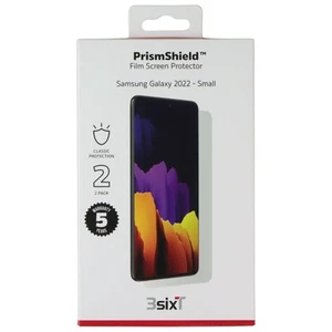 3SIXT Prismshield Film Écran Protecteur pour Samsung Galaxy S22 - 2 Paquet - Photo 1 sur 2
