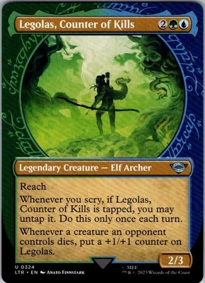 Magic | LTR | Legolas, Counter of Kills (Showcase) | 324 | Normal | NM - Image 1 of 2