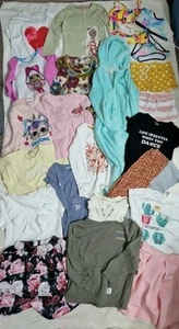 Age 7-8 Girls Huge Bundle, Outfits, Pjs, Tops, Hoodie, Swimwear, Dress Leggings - Picture 1 of 15