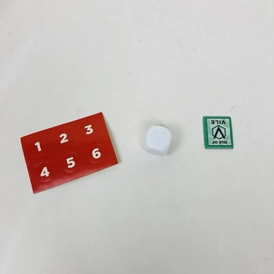 1 troquel y 1 marcador Isla de Vile para Carmen Sandiego Catch Vile Devolver el botín Foto 1 de 4