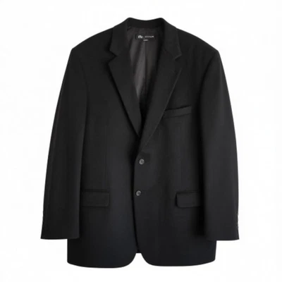 Jos A Bank 100%  Luxury Cashmere Gordon Blazer Black Sport Coat Jacket Size 46R - Image 1 of 4