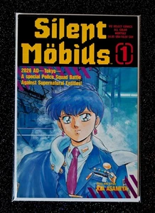 Viz Select Comics Silent Mobius #1 Cyberpunk Manga UK 1991 Kia Asamiya - Picture 1 of 15