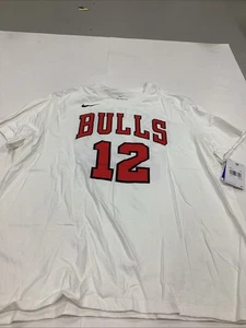 NWT Chicago Bulls Ayo Dosunmu NBA Men’s Nike White T-Shirt XXL New With Tags - Picture 1 of 6
