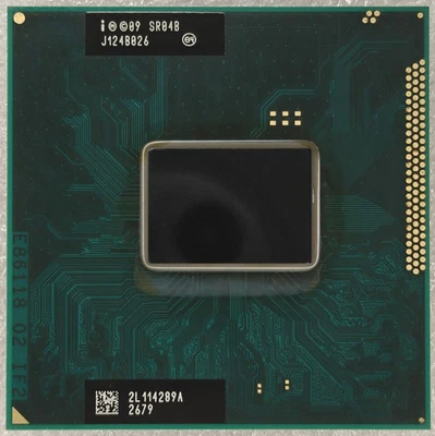 Intel Dual Core i5 Mobile i5-2410M CPU Processor 2.3GHz 3MB Socket G2 SR04B - Image 1 of 2