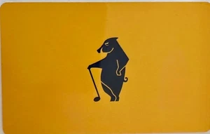 Hogs Head Lodge Golf Club Waterville County Kerry Ireland Hotel WOOD KEY CARD - Picture 1 of 2