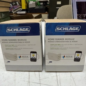 2 TWO New In Box  Schlage Home Dimmer Module Z-Wave - Picture 1 of 7