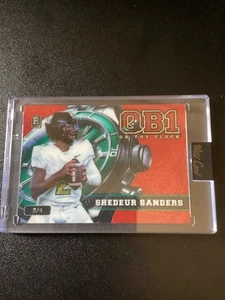 2024 Wild Card QB1 On The Clock Shedeur Sanders 2/4 - Picture 1 of 3