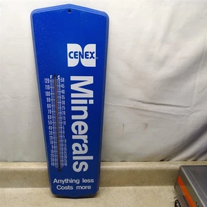 Vintage Cenex Minerals Advertising Thermometer, Farm-Ag Seed, 24" - Picture 1 of 10