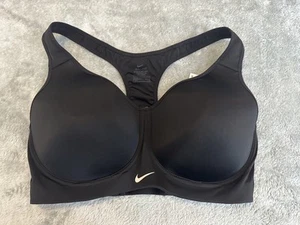 Sujetador deportivo Nike para mujer 34DD negro Dri-FIT alto impacto con aros acolchado espalda deportiva - Imagen 1 de 9