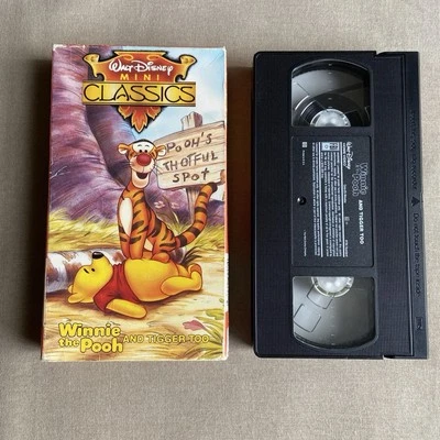 Winnie the Pooh & Tigger Too (VHS 1974) Animated Musical Short Film A.A. Milne - Image 1 of 4