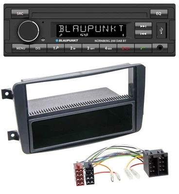 Blaupunkt USB DAB MP3 Bluetooth Autoradio für Mercedes C-Klasse W203 CLK W209 Vi - Bild 1 von 4