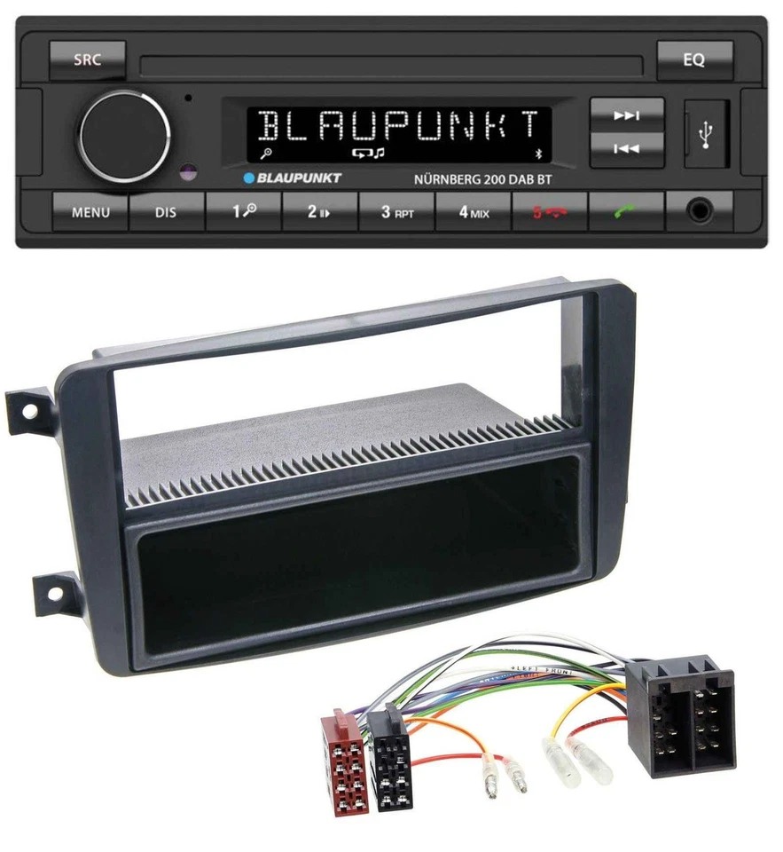 Blaupunkt USB DAB MP3 Bluetooth Autoradio für Mercedes C-Klasse W203 CLK W209 Vi - Bild 1 von 4