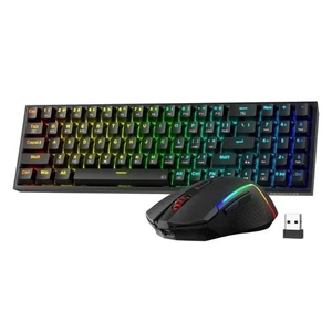 Redragon BS136 Gaming Keyboard & Mouse Combo Tri-Mode Wireless RGB Mechanical - Picture 1 of 12