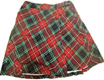 Skort Charlotte by Cato Kids L(14/16) xadrez vermelho linha A Academia Preppy #NS3 - Imagem 1 de 4