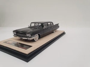 1/43 RARE CADILLAC FLEETWOOD 75 LIMOUSINE 1960 BLACK STAMP MODELS GLM STM60102 - Picture 1 of 8
