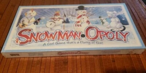 Snowman Opoly Board Game Christmas Winter Snow New Factory Sealed Monopoly - Picture 1 of 6