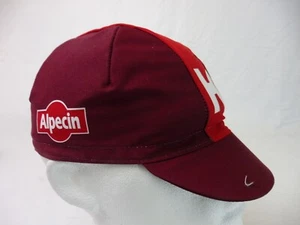 Gorra de algodón para ciclismo Alpecin (Maroon Peak) - Gorra de bicicleta L'eroica - Imagen 1 de 5