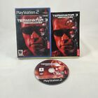 TERMINATOR 3 RISE OF THE MACHINES PlayStation 2 PS2 gioco con manuale