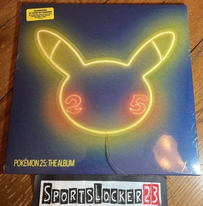 POKEMON 25: THE ALBUM Exclusive Various Artists Vinyl LP FAST SHIP NEW - IN HAND - Picture 1 of 5