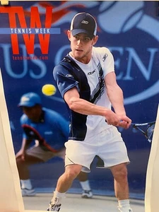 Andy Roddick Professional Tennis Player 18"x12" Mini Poster Tennis Week - Picture 1 of 7