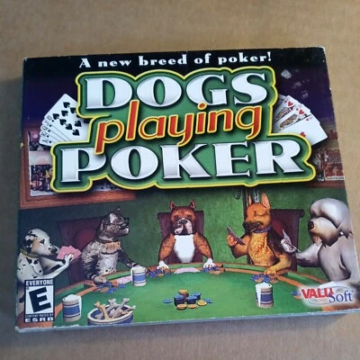 Dogs Playing Poker PC CD Software Game - Image 1 of 3