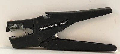 Weidmüller Stripax Abisolierzange gebraucht - Oberklinge weist Gebrauchsspuren auf - Bild 1 von 4