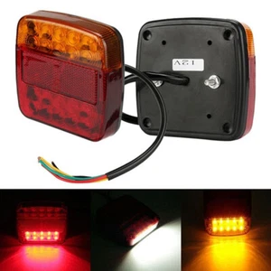 20LED Car Trailer Truck Tail Light Brake Stop Turn Signal Lamp Light UniveYU _yi - Picture 1 of 8