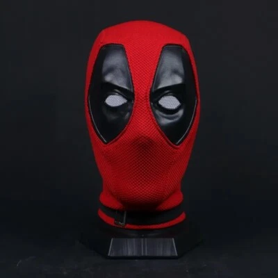 Cosplay High Quality Deadpool Full Face Mask Perspective Breathable Knit Helmet  - Image 1 of 4