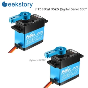 2 PCS FT5330M 35KG Digital Servo Motor Waterproof Metal Gear 25T Arm Horn 180° - Picture 1 of 5