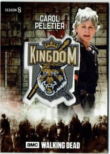 Walking Dead Season 8 Manufactured Faction Patch PR-KCP Carol Peletier #45/50 - Picture 1 of 2