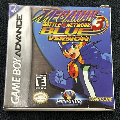 Complete CIB Mega Man Battle Network 3 Blue Ver Nintendo Game Boy Advance GBA - Image 1 of 4
