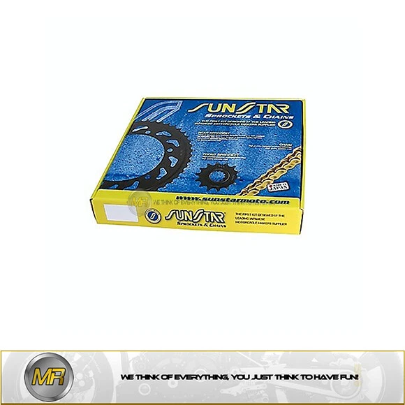 KAWASAKI KX 250 1987 1988 1989 JUEGO DE CADENA MXR 520 PIÑONES 14 RUEDA DE CADENA 47 DIENTES Foto 1 de 1