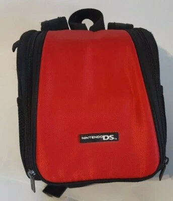 Mini Mochila de Viaje Nintendo DS Roja Estuche de Transporte Bolsa de Almacenamiento Usada en Excelente Condición Foto 1 de 4