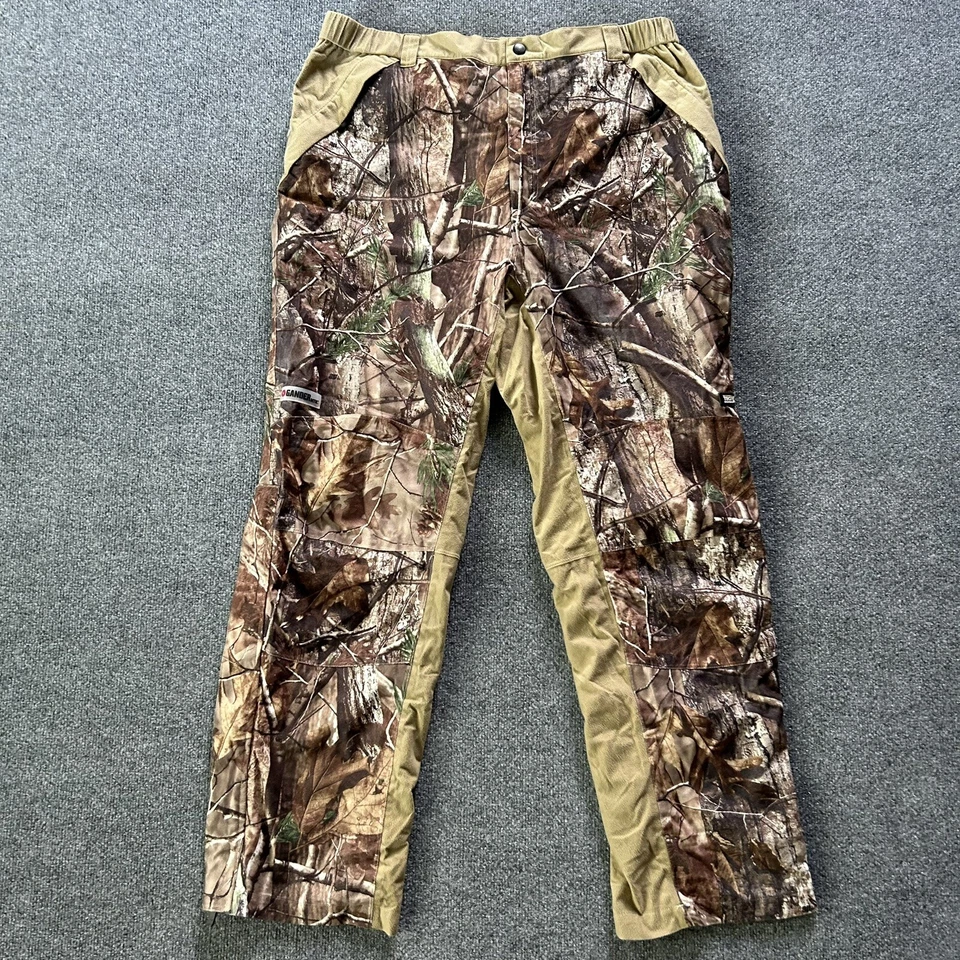Guide Series Pant Men Extra Large Tall TecH20 40X33 Waterproof Burr Real Tree P6 - Image 1 of 4