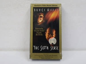 The Sixth Sense VHS Sealed/new 1999 Exclusive Video Bonus Edition Factory Sealed - Picture 1 of 6